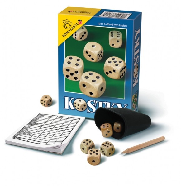 Společenské hry - Cestovní kostky