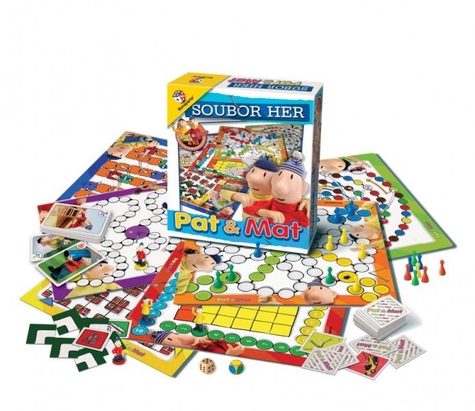 Společenské hry - Soubor her Pat a Mat